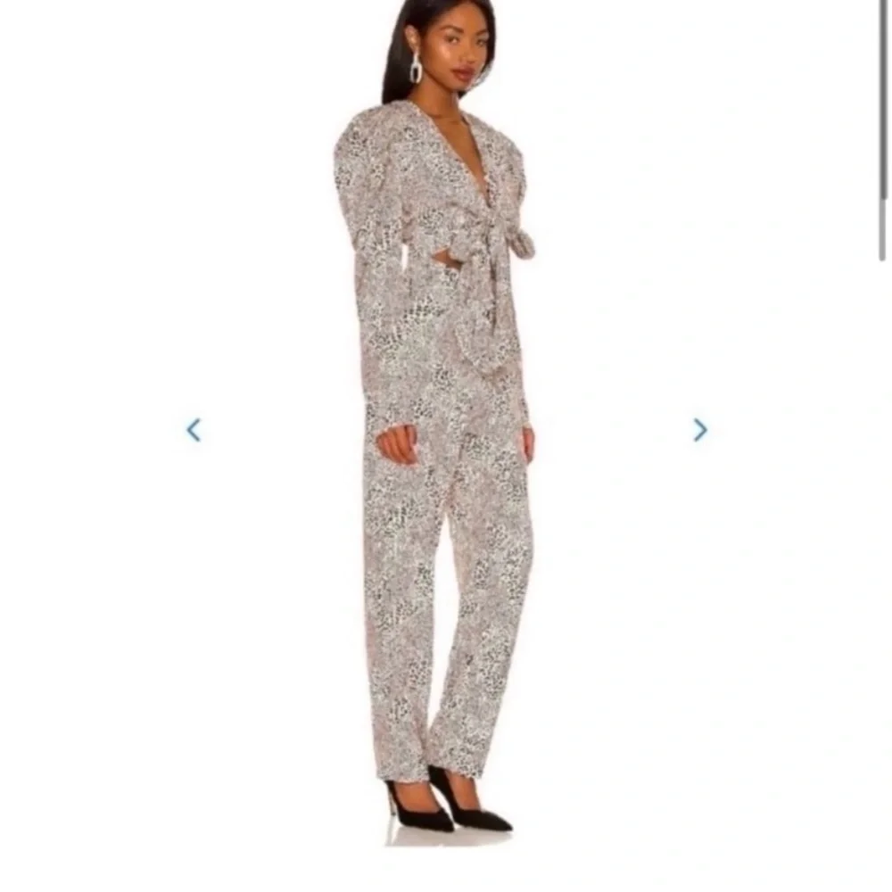 REVOLVE Lovers + Friends Cheetah Print Jumpsuit - Picture 3 of 9